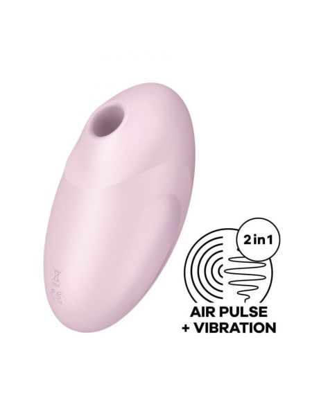 Powietrzny masażer łechtaczki Satisfyer Vulva Lover 3 Pink - 9