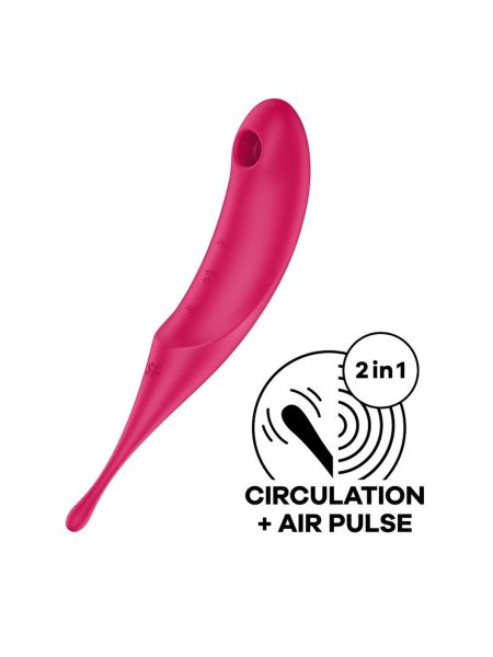 Bezdotykowy masażer łechtaczki Satisfyer Twirling Pro - 6