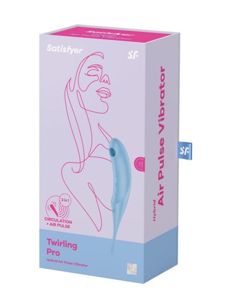 Bezdotykowy masażer łechtaczki Satisfyer Twirling Pro - 7