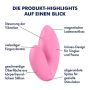 Mały wibrator na palec Satisfyer Love Riot Pink - 6