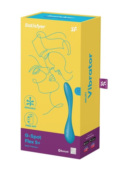 Wibrator do punktu G Satisfyer G-Spot Flex 5+ Blue - 2