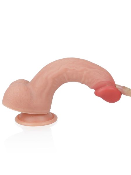 Duży elastyczny realistyczny penis przyssawka 20,5 - 4