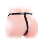 Gumowy strap-on sex analny żylasty trzon 18 cm - 8