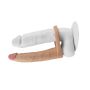 Gumowy strap-on sztuczny penis sex analny 17,5 cm - 3