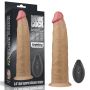 Silikonowy analny penis z przyssawką żylasty 23cm - 2