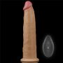 Silikonowy analny penis z przyssawką żylasty 23cm - 4