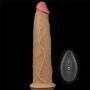 Silikonowy analny penis z przyssawką żylasty 23cm - 8