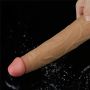 Silikonowy analny penis z przyssawką żylasty 23cm - 17