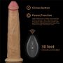 Silikonowy analny penis z przyssawką żylasty 23cm - 19