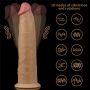 Silikonowy analny penis z przyssawką żylasty 23cm - 20