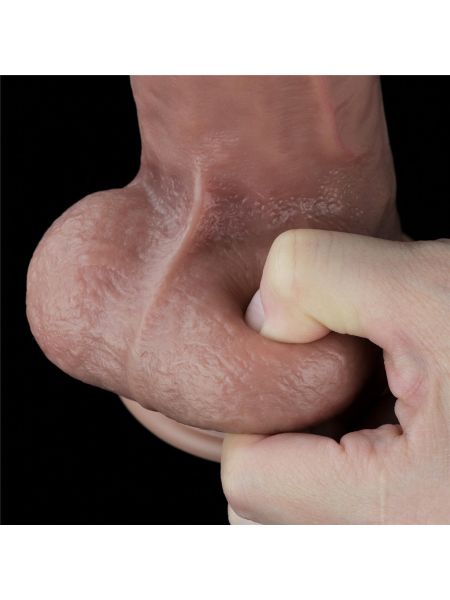 Śliczny żylasty penis sexowny z przyssawką 26,5 cm - 9