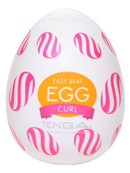 Masturbator jajko spirale Tenga Egg Curl Single - 2