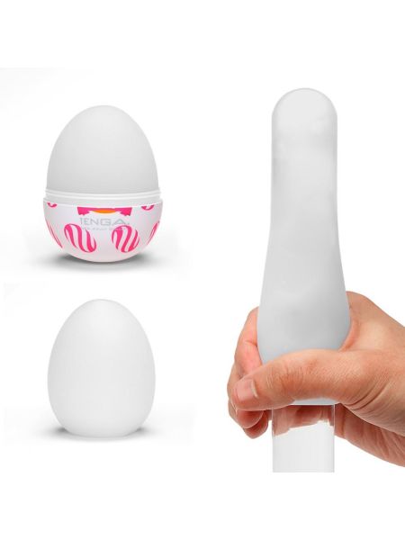 Masturbator jajko spirale Tenga Egg Curl Single - 6