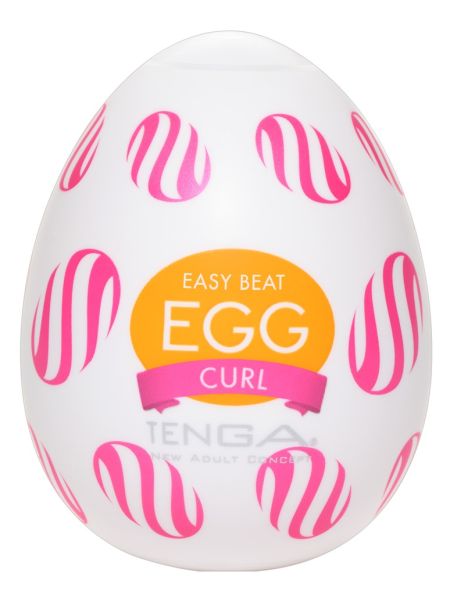 Masturbator jajko spirale Tenga Egg Curl Single