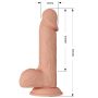 Dildo realistyczny sztuczny penis przyssawka 20,6 - 12