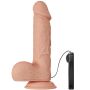 Dildo wibrujący penis z przyssawką 21,8cm - 5