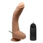 Dildo zakrzywiony penis przyssawka pilot 28 cm - 3