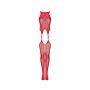 Koronkowe bodystocking erotyczny czerwone  XL/XXL - 9