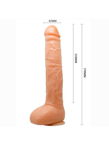 Dildo realistyczny sztuczny penis z wibracjami - 3