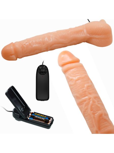 Dildo realistyczny sztuczny penis z wibracjami - 5