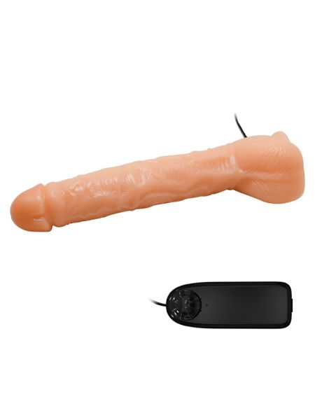 Dildo realistyczny sztuczny penis z wibracjami - 9