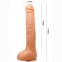 Dildo realistyczny sztuczny penis z wibracjami - 4