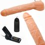 Dildo realistyczny sztuczny penis z wibracjami - 6