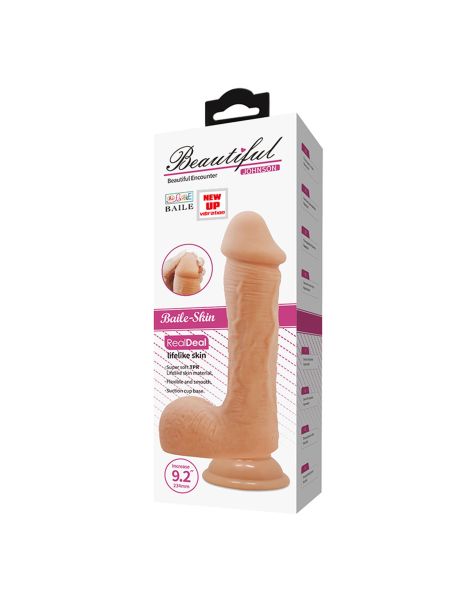 Sztuczny penis wibrujące dildo na pilota 23 cm - 13