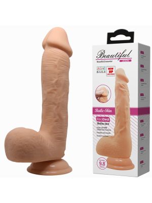 Sztuczny penis wibrujące dildo na pilota 23 cm - image 2