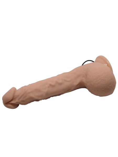 Sztuczny penis dildo realistyczne wibracje 24 cm - 8