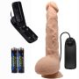 Sztuczny penis dildo realistyczne wibracje 24 cm - 10