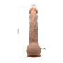 Sztuczny penis dildo realistyczne wibracje 24 cm - 11