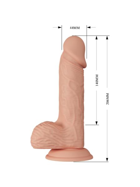 Dildo realistyczny sztuczny penis z wibracjami - 7