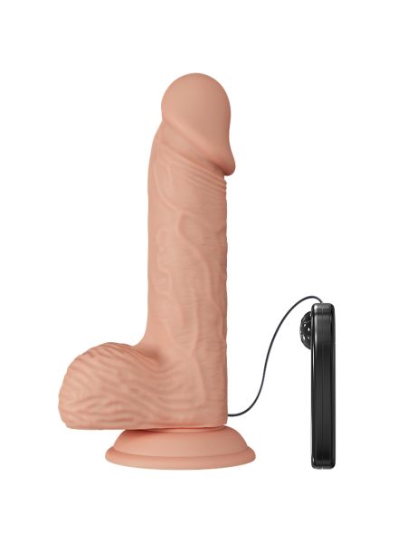 Dildo realistyczny sztuczny penis z wibracjami - 5