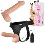 Dildo realistyczny penis wibracje strap-on 26cm - 2