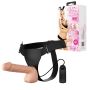 Dildo realistyczny penis wibracje strap-on 26cm - 3