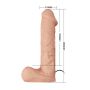 Dildo realistyczny penis wibracje strap-on 26cm - 10