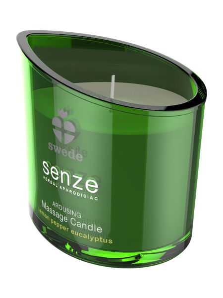 Swede - Senze Arousing Massage Candle Lemon Pepper Eucalyptus - 2
