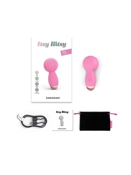 Masażer łechtaczki body wand Love To Love Itsy Bitsy - 3