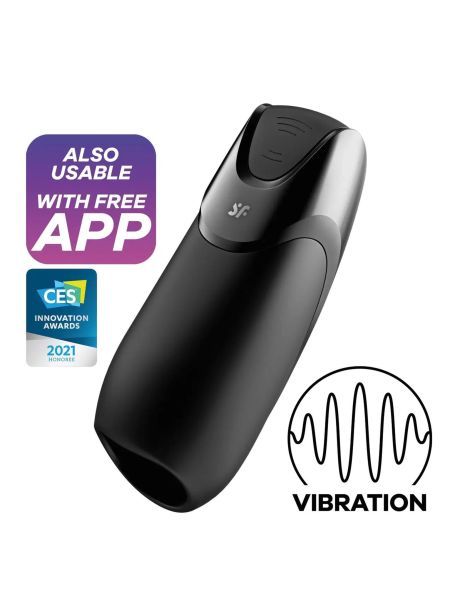 Masturbator męski z wibracjami Satisfyer Men Vibration + - 5