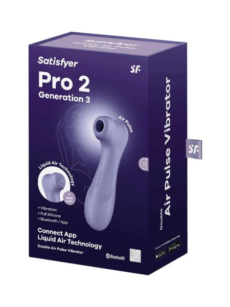 Bezdotykowy masażer łechtaczki Satisfyer Pro 2 Gen 3 - 4