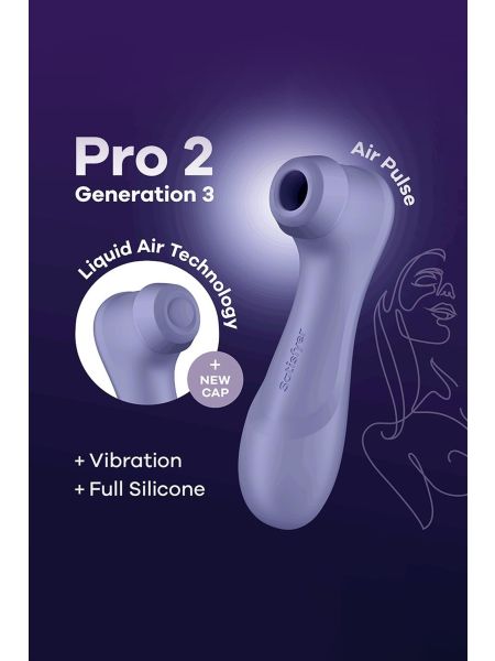 Bezdotykowy masażer łechtaczki Satisfyer Pro 2 Gen 3 - 5