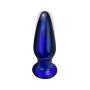 Szklany wibrujący korek analny sex buttplug 11cm - 2