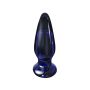 Szklany wibrujący korek analny sex buttplug 11cm - 3