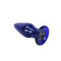 Szklany wibrujący korek analny sex buttplug 11cm - 7