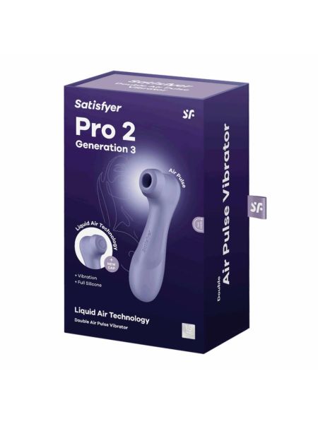 Bezdotykowy masażer łechtaczki Satisfyer Pro 2 Gen 3 - 6