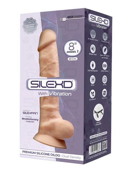 Realistyczny penis wibrator członek 10 trybów 20cm