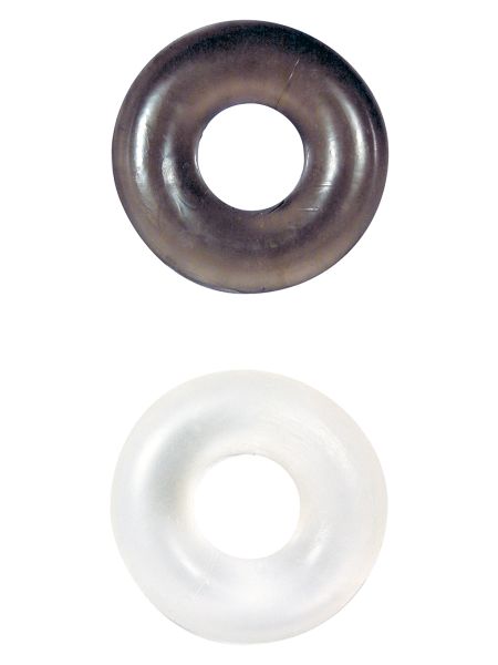 2 pierścienie erekcyjne na penisa jądra silikon - 4