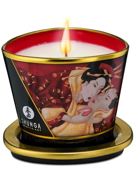 Świeca do masażu erotycznego Shunga Romance 170ml - 2