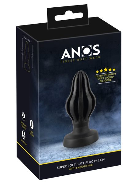 ANOS Super Soft Butt Plug 5 cm - 2